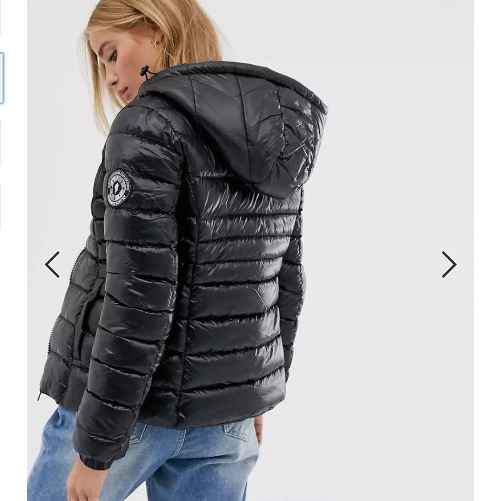 Brave Soul Everett Padded Puffer Coat Jacket